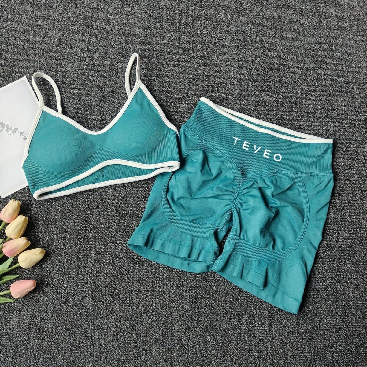 Ensemble 2 pièces TEVEO (Short + Brassière)