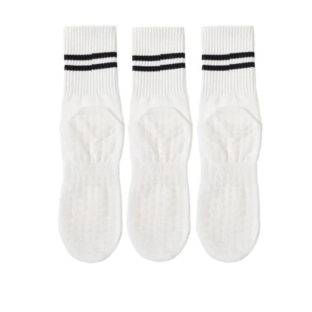 Lot de 3 paires de chaussettes antidérapantes