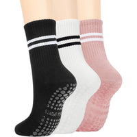 Lot de 3 paires de chaussettes antidérapantes